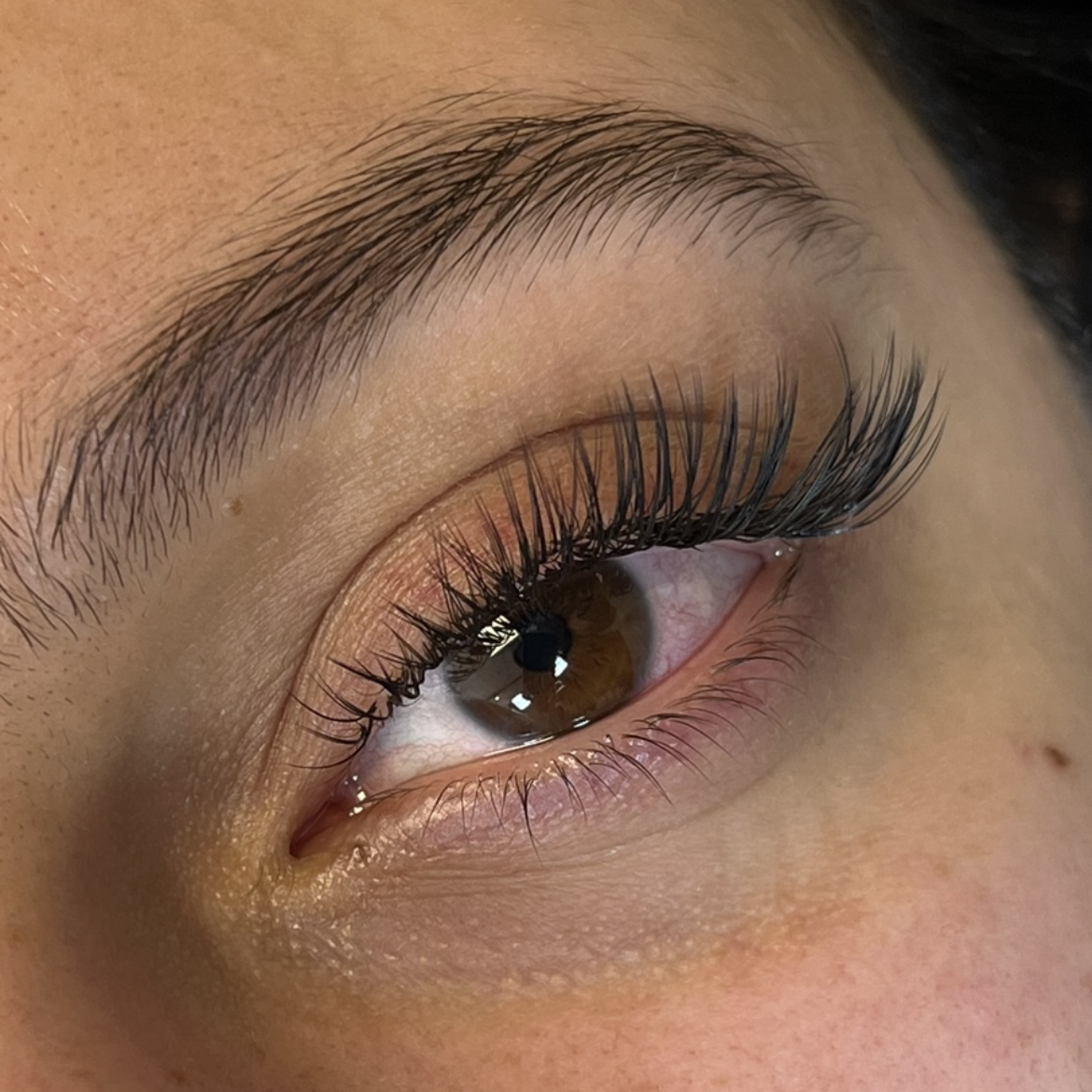 Lash Extension wet look